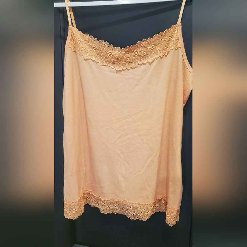 Peach Orange Tank Top